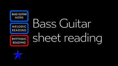 Reading Bass sheet music PRO App screenshot #1