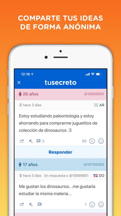 TuSecreto App screenshot #3