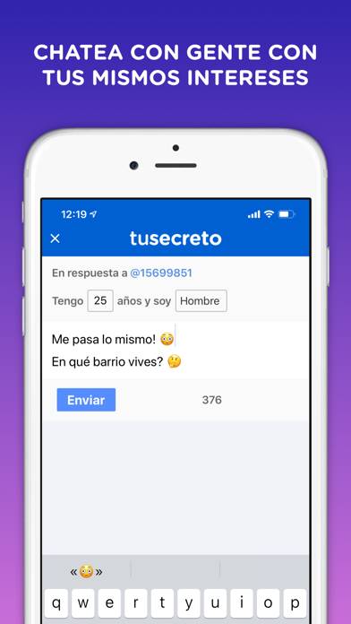 TuSecreto App screenshot #4