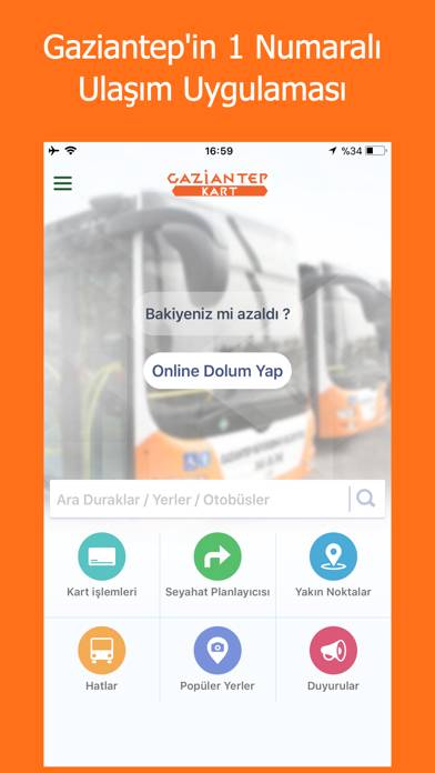 Gaziantep Kart Uygulama ekran görüntüsü #1