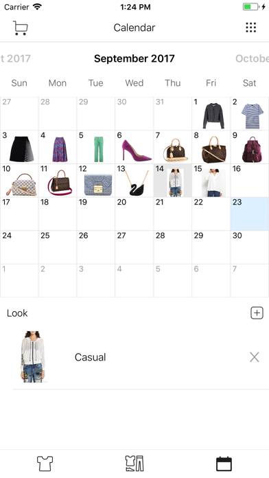 Wardrobe management Schermata dell'app #3