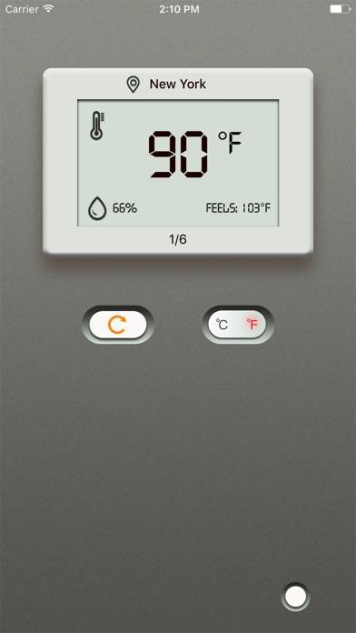 Цифровой термометр App