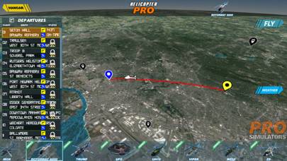Pro Helicopter Simulator 4k Schermata dell'app #3