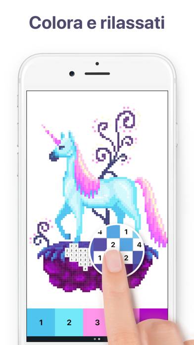 Pixel Art － Color by Number Скриншот приложения #1