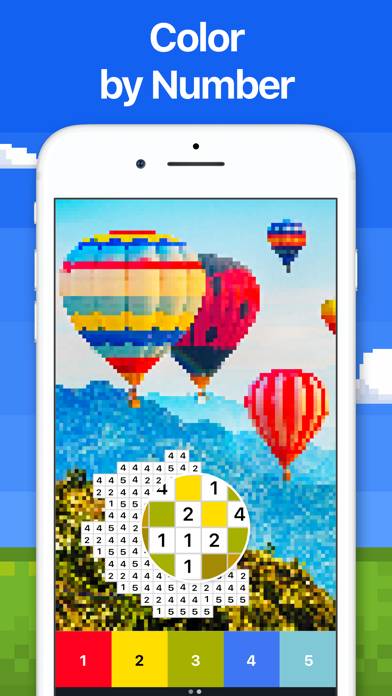 Pixel Art － Color by Number Capture d'écran de l'application #6