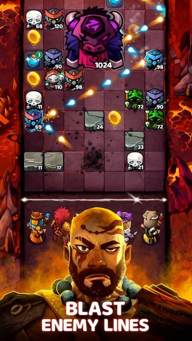 Battle Bouncers: Smashing Saga Captura de pantalla de la aplicación #3
