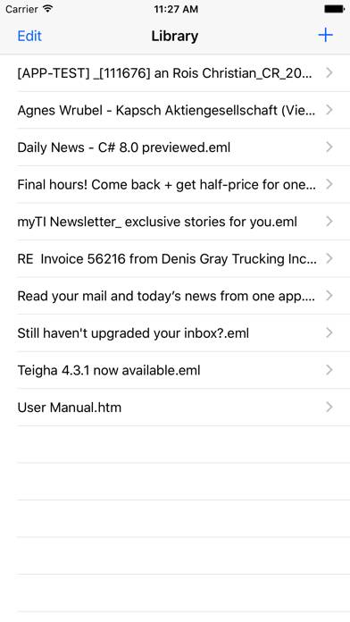 EML Viewer Pro App screenshot #1
