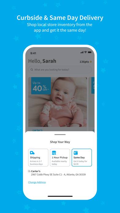 Carter's App screenshot