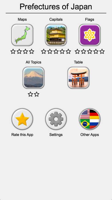 Prefectures of Japan App screenshot #3