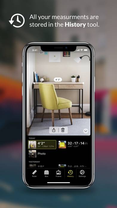 Cubit  AR Ruler Toolkit App skärmdump