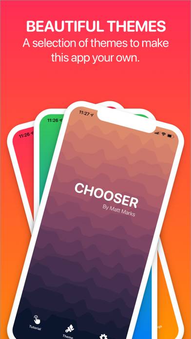 Chooser! App-Screenshot #3