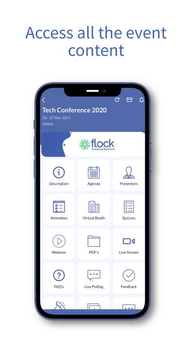 Flock Events App screenshot #4