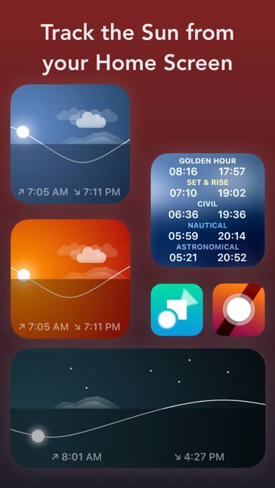 Helioseek Sun and Twilight Map Captura de pantalla de la aplicación #1