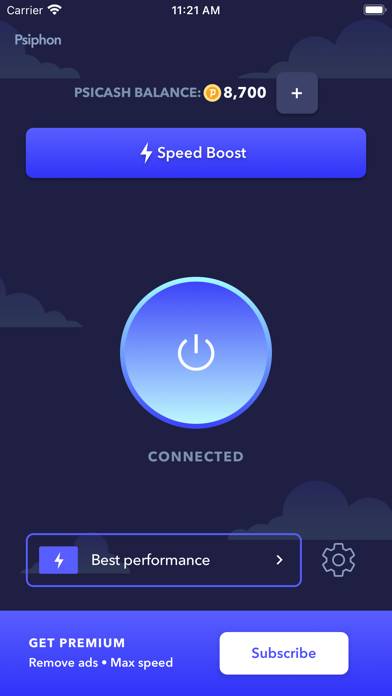 Psiphon App screenshot #1