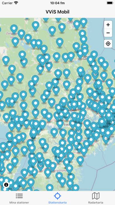 VViS Mobil App skärmdump