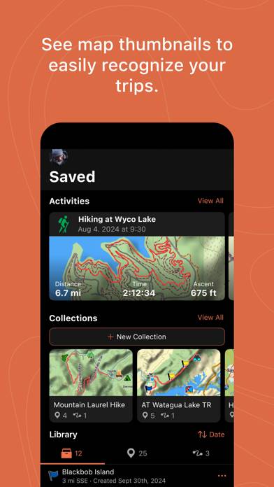 Garmin Explore™ App screenshot