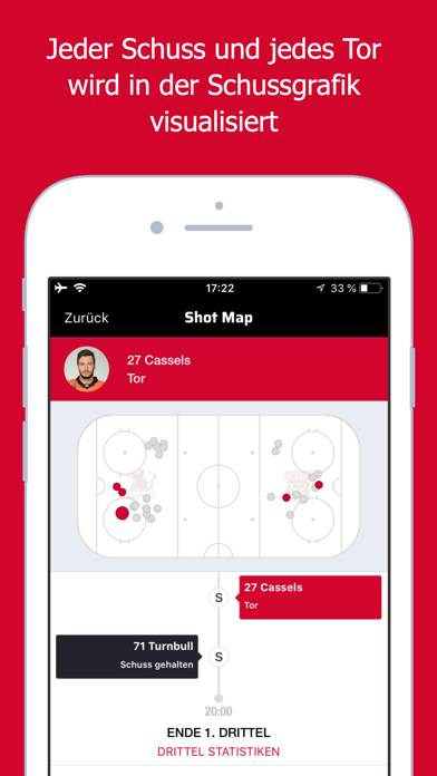 Deutsche Eishockey Liga App screenshot #6
