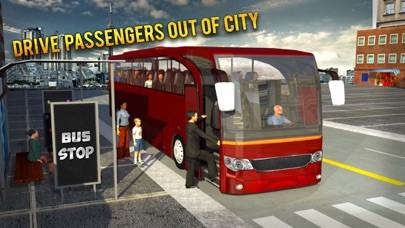 Coach Bus Simulator 3D: Driving School Game game screenshot