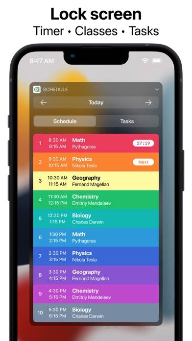 Smart Timetable Captura de pantalla de la aplicación #1