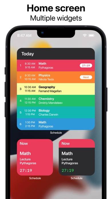 Smart Timetable Captura de pantalla de la aplicación #2