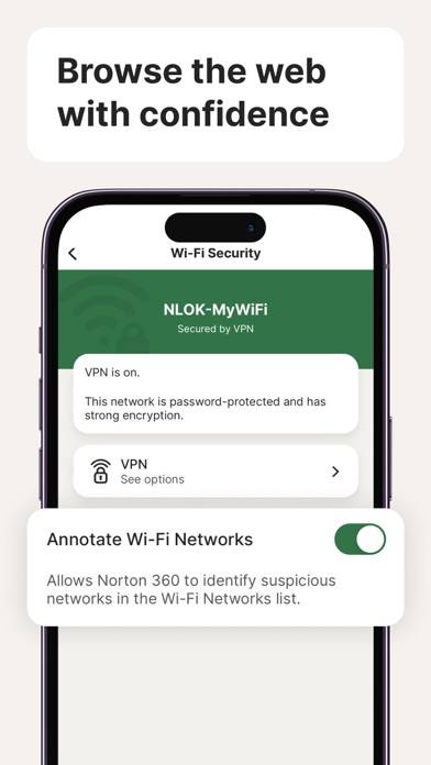 Norton 360 Security & VPN App skärmdump #4