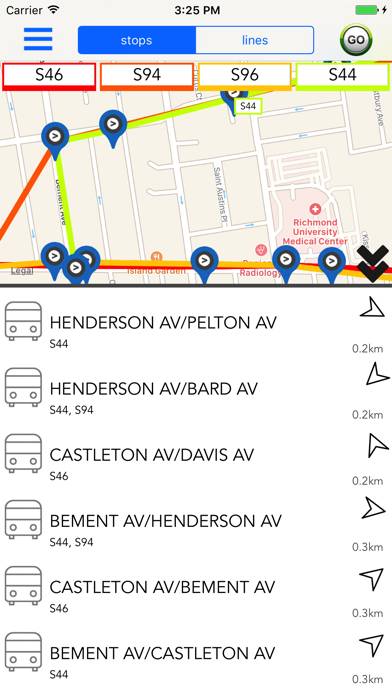 Staten Island Public Transport App screenshot #1