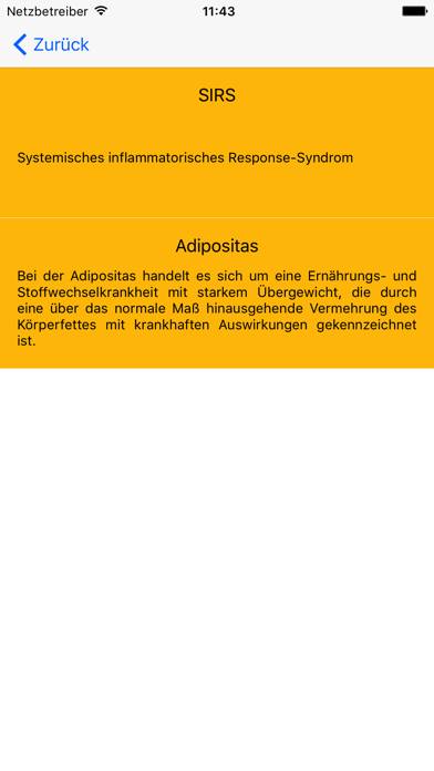 Vital-check App-Screenshot