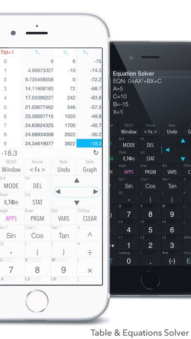 Graphing Calculator Plus Captura de pantalla de la aplicación #6