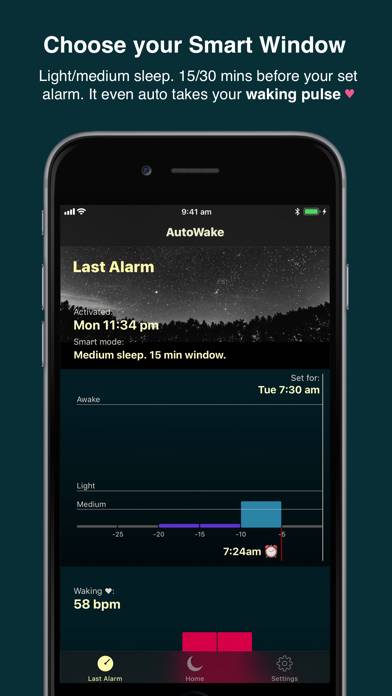 AutoWake. Smart Sleep Alarm App skärmdump #6