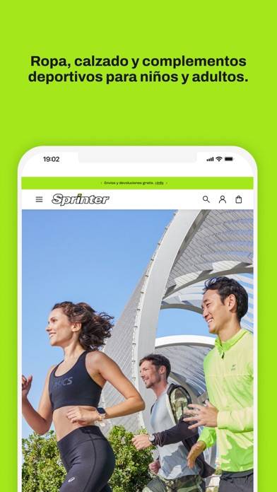 Sprinter Captura de pantalla de la aplicación #4