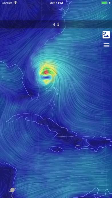 Wind Map: 3D Hurricane Tracker skärmdump