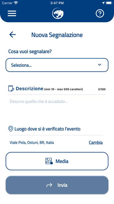 YouPol Schermata dell'app #5