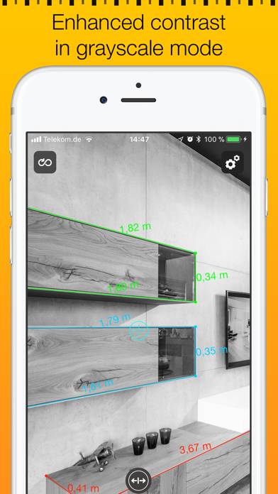 AR Ruler -  Measuring Tape captura de pantalla