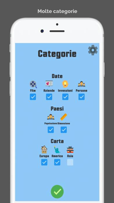 2 Player Quiz schermata del gioco