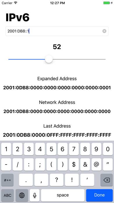 IP Subnet Calc Pro Captura de pantalla de la aplicación #4