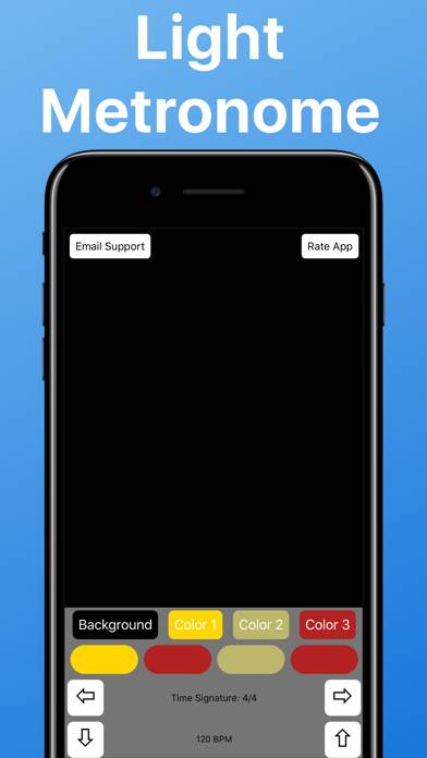 Light Metronome App screenshot #1