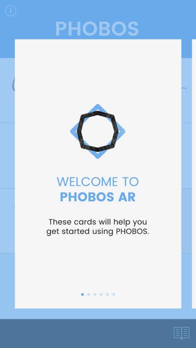 Phobos Ar Captura de pantalla de la aplicación