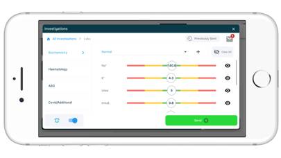 TruMonitor Schermata dell'app