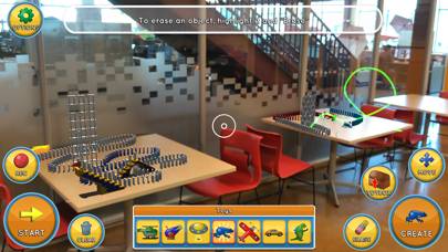 Domino World AR game screenshot