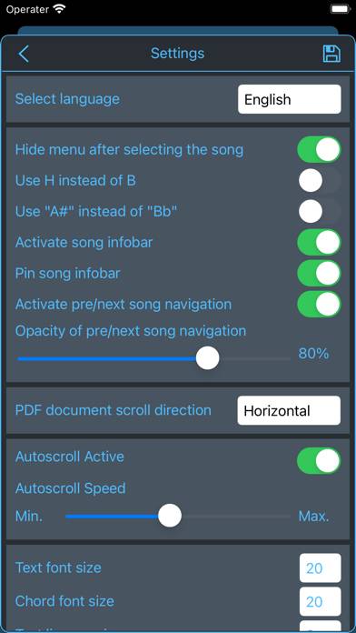 Song TextBook App-Screenshot #2