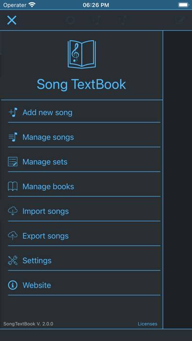 Song TextBook App-Screenshot #3