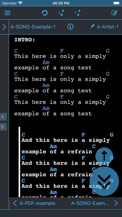 Song TextBook App screenshot