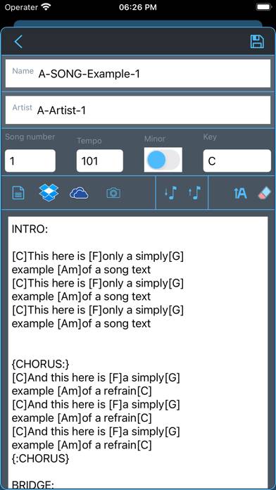 Song TextBook App-Screenshot #5