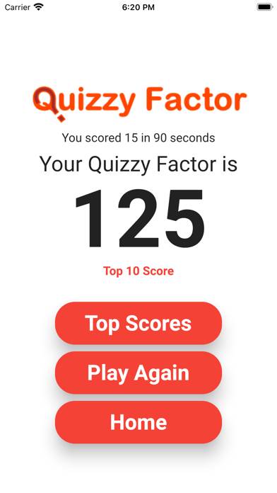 QuizzyFactor App screenshot #5