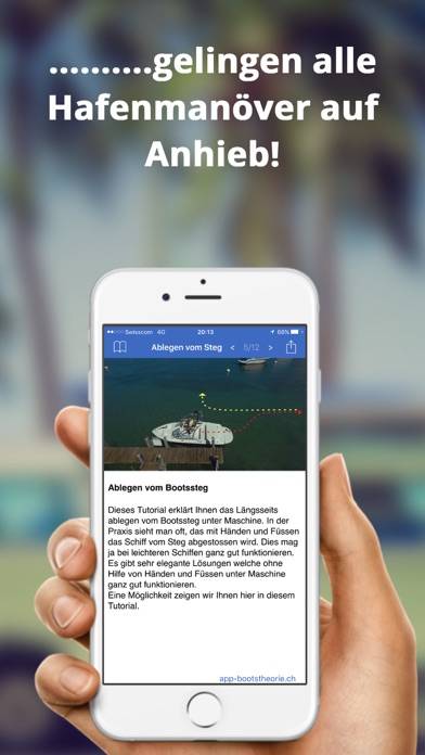 Bootsmanöver für Sportboote App-Screenshot #4