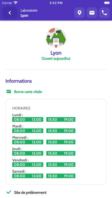 Biogroup Capture d'écran de l'application