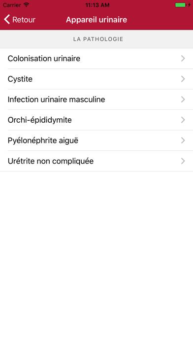 Antibioclic Capture d'écran de l'application #2