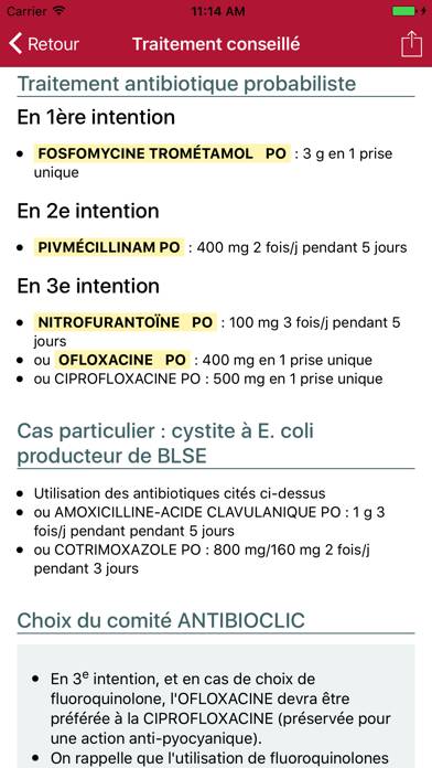 Antibioclic App screenshot #4