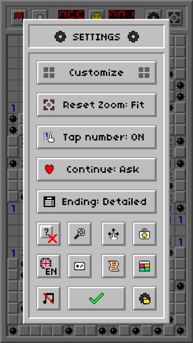 Minesweeper Classic: Retro App skärmdump #3