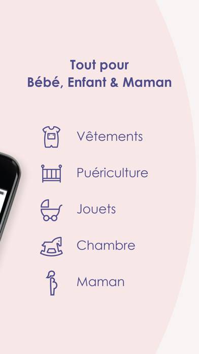 Bebeboutik Capture d'écran de l'application